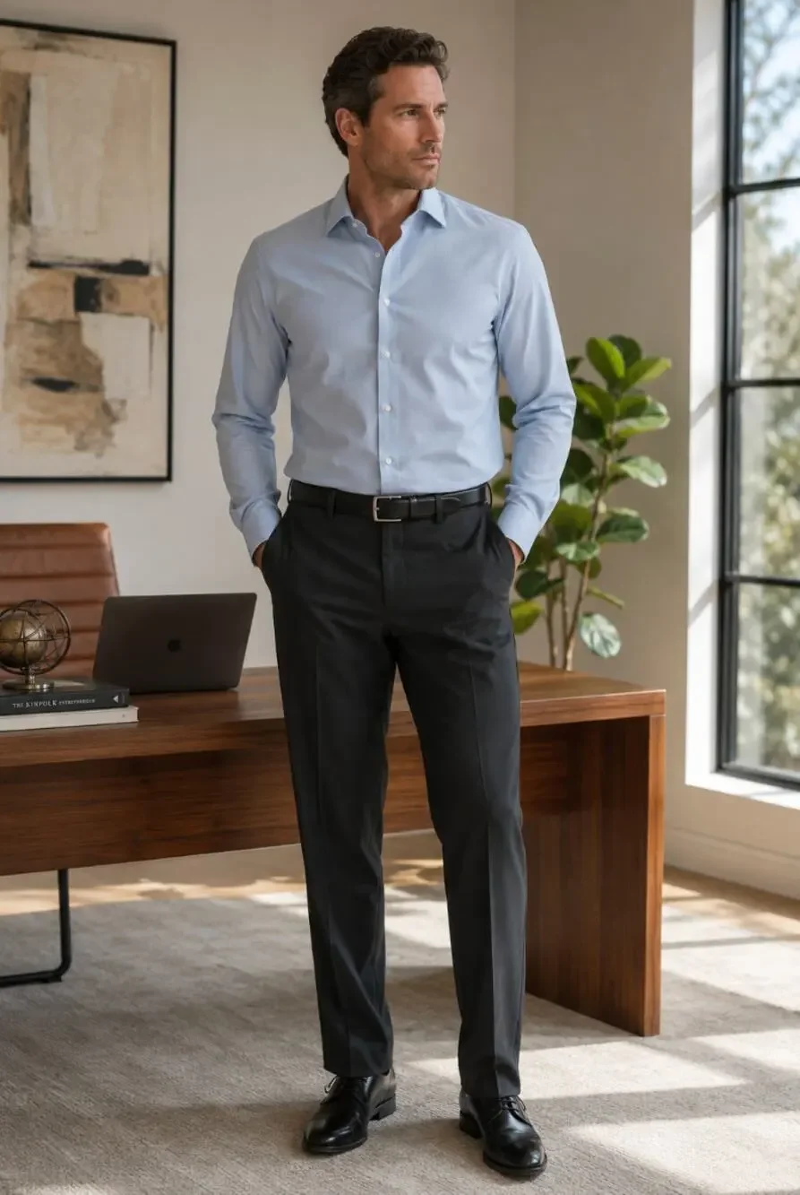Lauren Ralph Lauren 38x32 Premier Office Dress Pants Men's Slacks Preppy